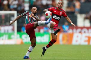 Fluminense x Flamengo (Foto: Lance)