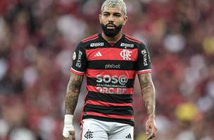 Gabigol não treina e deixa o CT após punição do Flamengo e perda da camisa 10 (Foto: TNT)