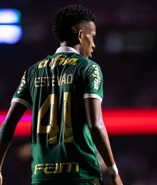 Estevão, atacante do Palmeiras, recebe sondagem de PSG e Chelsea