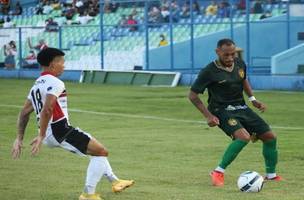 Altos ficou no empate de 1 x 1 com o Atlético de Alagoinhas-BA (Foto: Luis Junior - Altos)