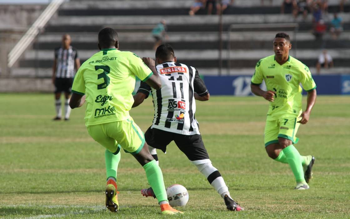 Lance de ASA x Murici pela 2ª rodada do Campeonato Alagoano 2022