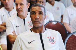 Nílson durante a participação do Corinthians no Torneio Internacional de Futebol Sênior, disputado em janeiro de 2019, em Sete Lagoas (MG) (Foto: Reprodução)