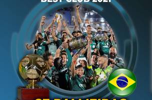 Palmeiras é eleito o melhor clube do mundo em 2021 por federação de estatísticas (Foto: Divulgação)