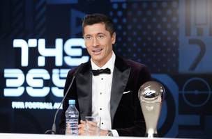 Robert Lewandowski é eleito o melhor jogador do mundo (Foto: Futebol na Veia)