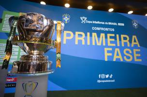 Sorteio da primeira fase da Copa do Brasil 2022 (Foto: Lucas Figueiredo/CBF)