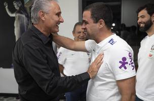 Tite André Jardine seleção olímpica Bucaramanga. (Foto: Lucas Figueiredo/CBF)