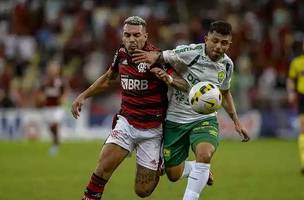 Flamengo e Cuiabá (Foto: Marcelo Cortes / Flamengo)