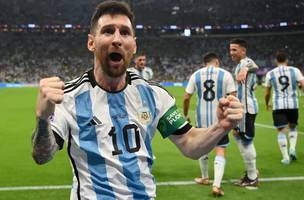 Argentina vence do México com um de Messi e um de Fernandéz (Foto: Reprodução/ FIFA)