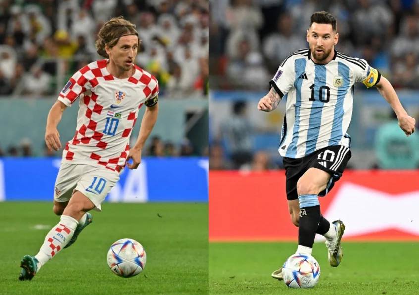 Modric e Messi