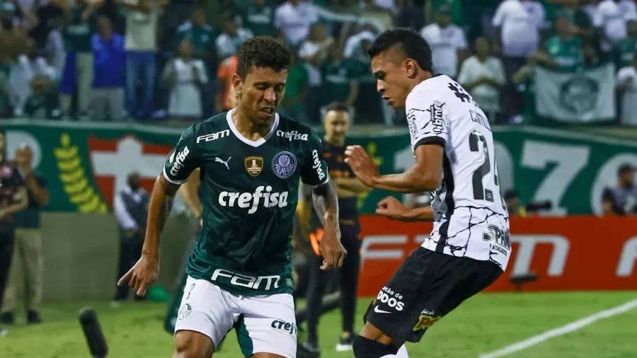 Clássico entre Corinthians e Palmeiras