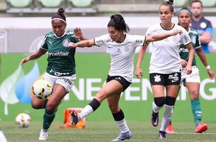 Dérbi feminino (Foto: Fabio Menotti/Palmeiras)