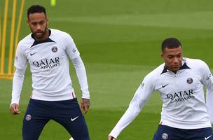 Neymar e Mbappé (Foto: Reprodução)