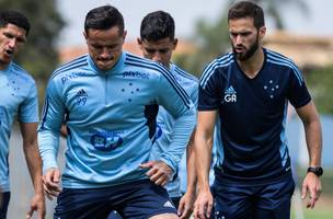 Cruzeiro em preparação para jogo contra o Vasco (Foto: Reprodução / Twitter)