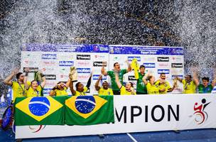 Seleção brasileira de Handebol de Cadeira de Rodas (Foto: Reprodução / IHF)