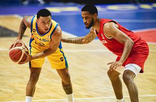 Seleção brasileira masculina de basquete (Foto: Maurício Almeida / CBB)