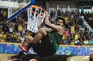 Seleção brasileira masculina de basquete (Foto: Maurício Almeida / CBB)