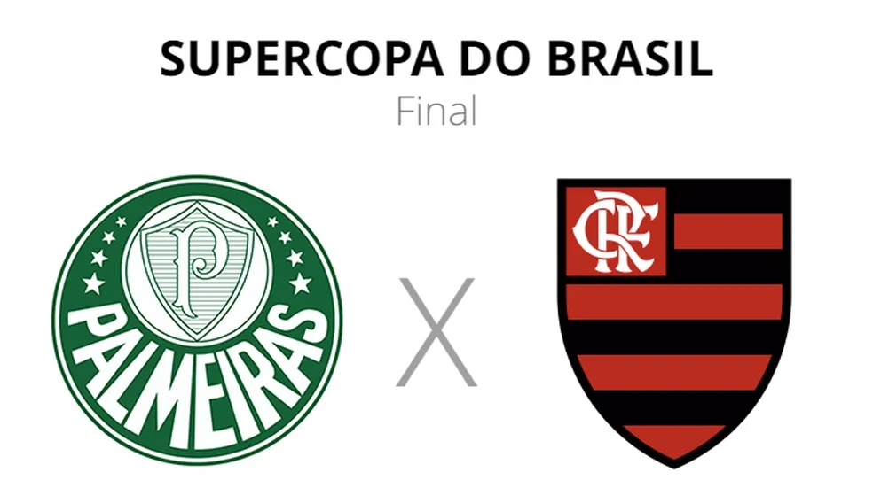 Palmeiras x Flamengo: veja onde assistir, escalações, desfalques e arbitragem