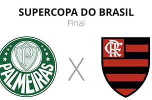 Palmeiras x Flamengo: veja onde assistir, escalações, desfalques e arbitragem (Foto: GE)