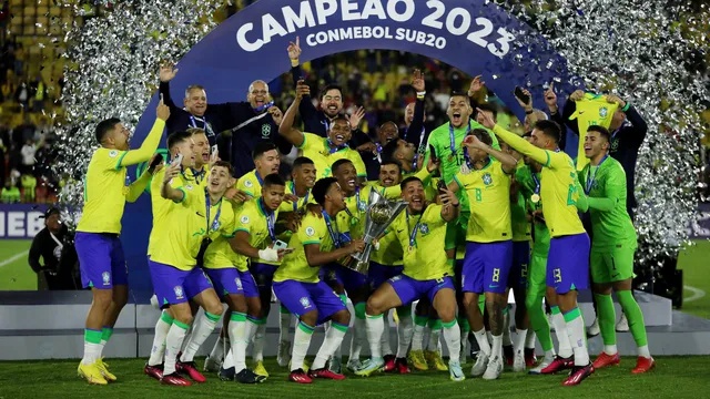 Na raça! Brasil vence o Uruguai e conquista o título do Sul-Americano Sub-20