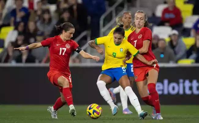Seleção Brasileira é derrotada pelo Canadá na 2º rodada da SheBelieves Cup