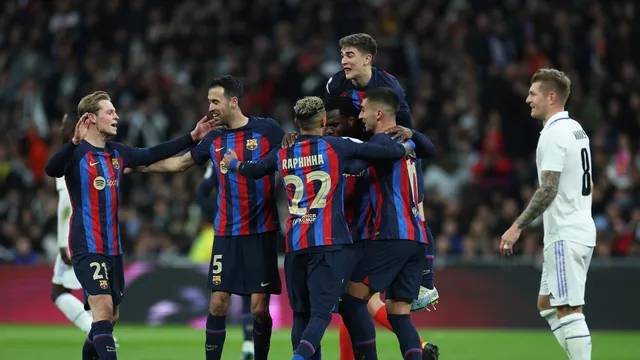 Com disciplina defensiva, Barcelona bate Real Madrid no primeiro jogo da semifinal da Copa do Rei
