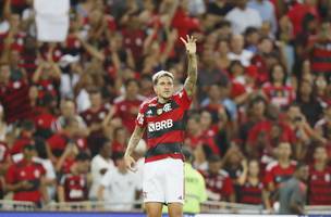 À la "Rei dos Clássicos": Pedro repetirá sequência de Bruno Henrique se marcar pelo Flamengo na final (Foto: GE RIO)