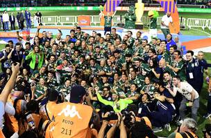 Palmeiras é campeão de novo e mostra em virada por que não para de vencer com Abel (Foto: GE SP)
