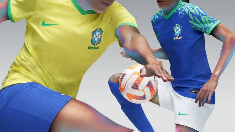 Seleção feminina apresenta novo uniforme para a disputa da Copa do Mundo