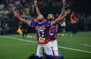 Corinthians 1 x 1 Fortaleza - Sem vantagem no duelo brasileiro da sula (Foto: Fi)