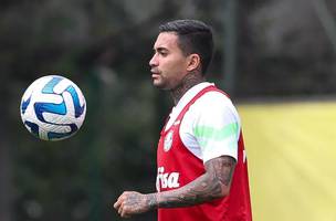 Palmeiras vive jejum de gols após lesão de Dudu, e Abel deve fazer novos testes (Foto: GE)