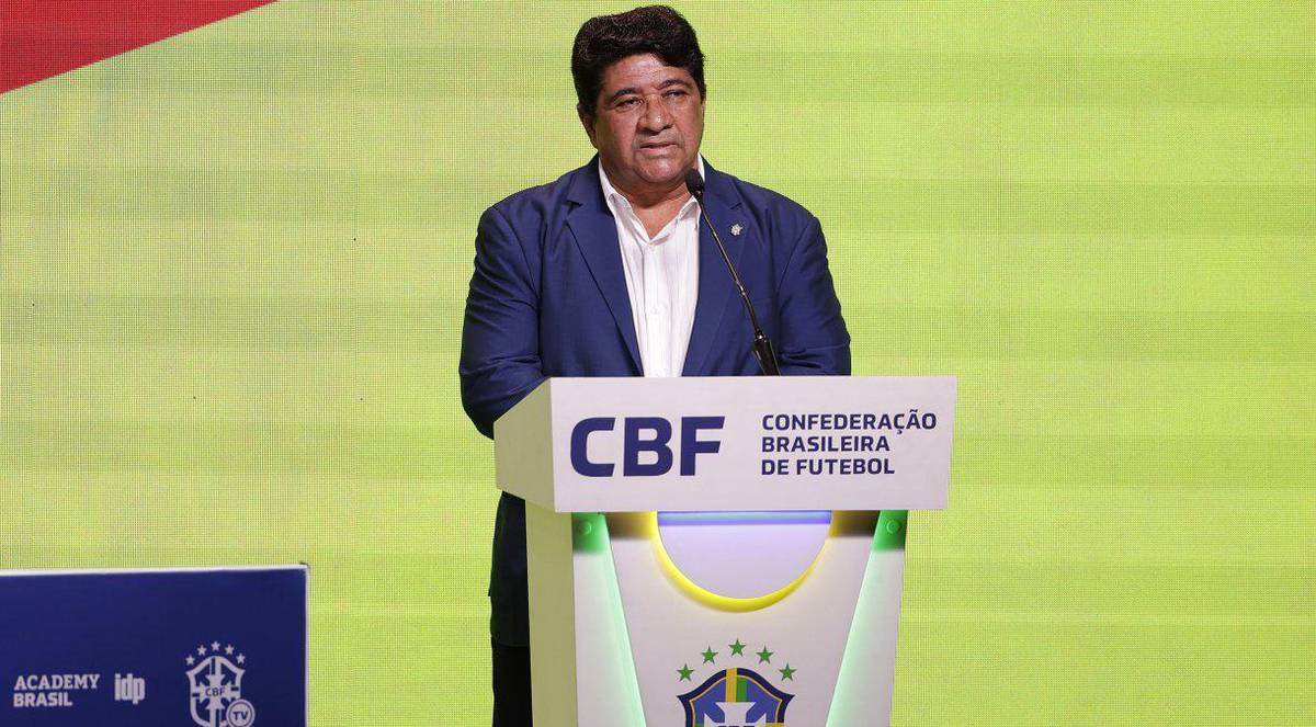 Ednaldo Rodrigues, presidente da CBF Foto: Rafael Ribeiro/ CBF
