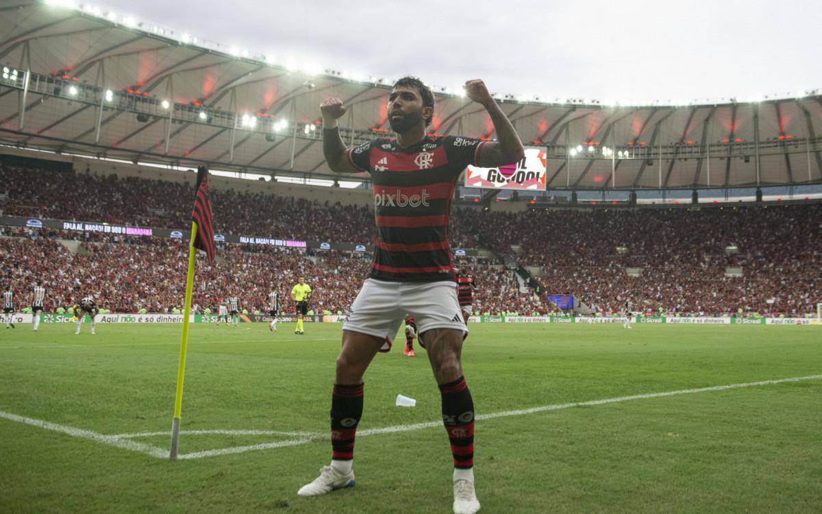 Gabigol voltou a brilhar no Flamengo