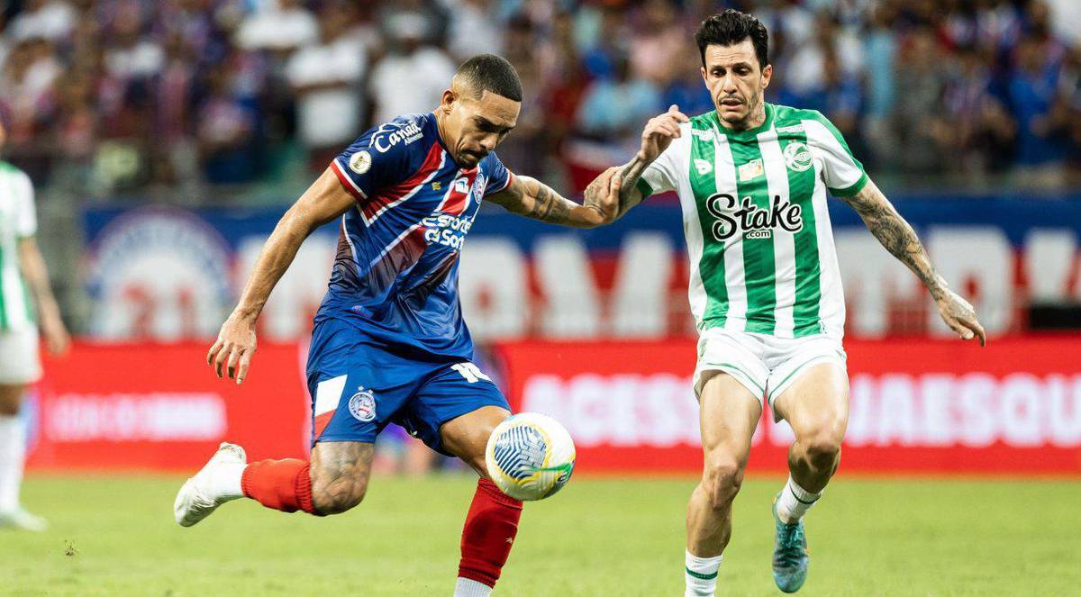 Lance de Bahia x Juventude pelo primeiro turno do Brasileirao Leticia Martins/EC Bahia