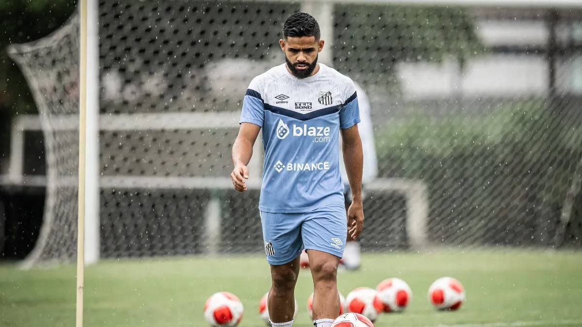 Santos perde Felipe Jonatan para o clássico contra o Corinthians