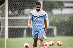 Santos perde Felipe Jonatan para o clássico contra o Corinthians (Foto: TNT)