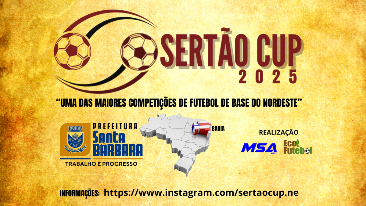 Sertão Cup - Uma das Maiores Competições de Base do Nordeste
