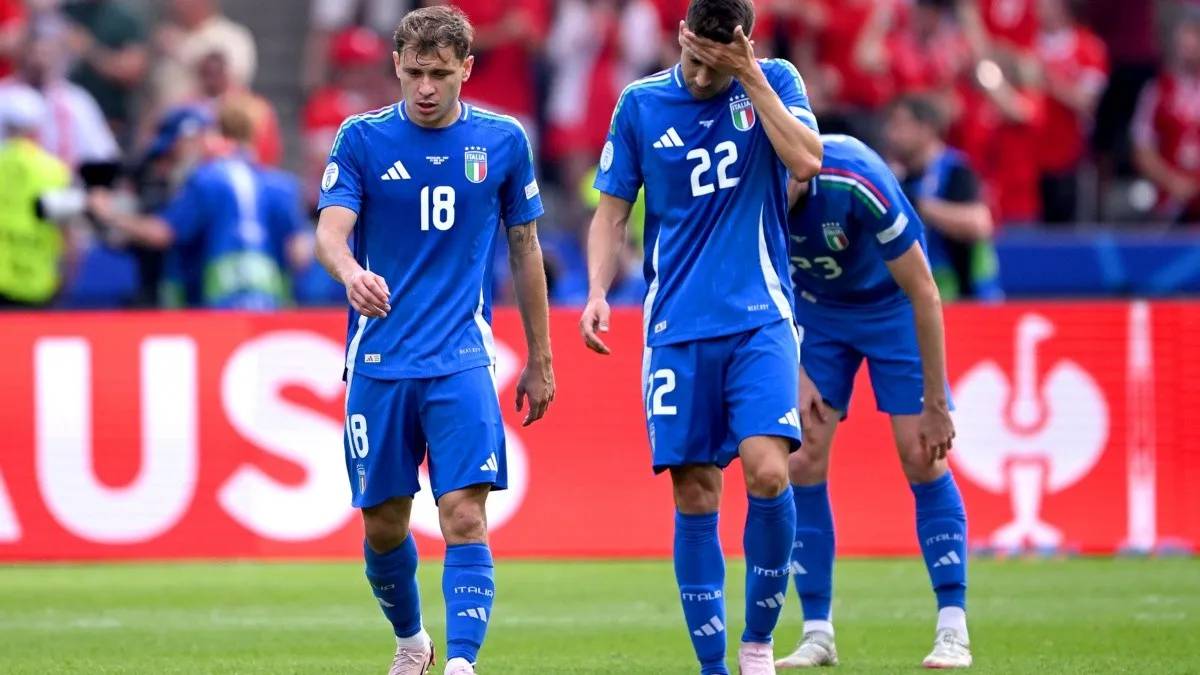 Suíça domina, vence, convence, e elimina a Itália, atual campeã, da Euro