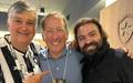Durcesio Mello, John Textor e Joao Paulo Magalhaes Lins (Foto: Reproducao