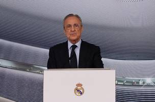 Florentino Perez, atual presidente do Real Madrid (Foto: Thomas Coex / AFP)