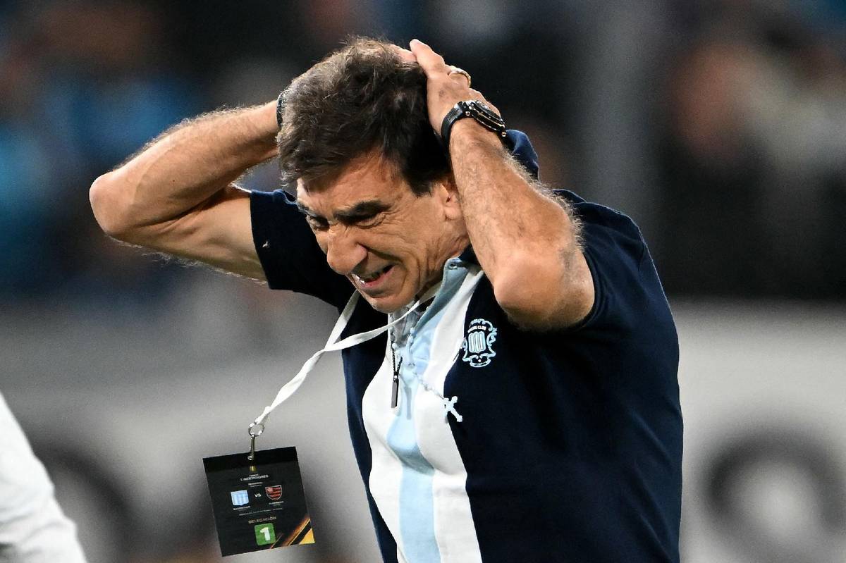 Gustavo Costas, tecnico do Racing.