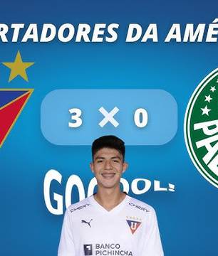 LDU domina Palmeiras e complica sua jornada na Libertadores