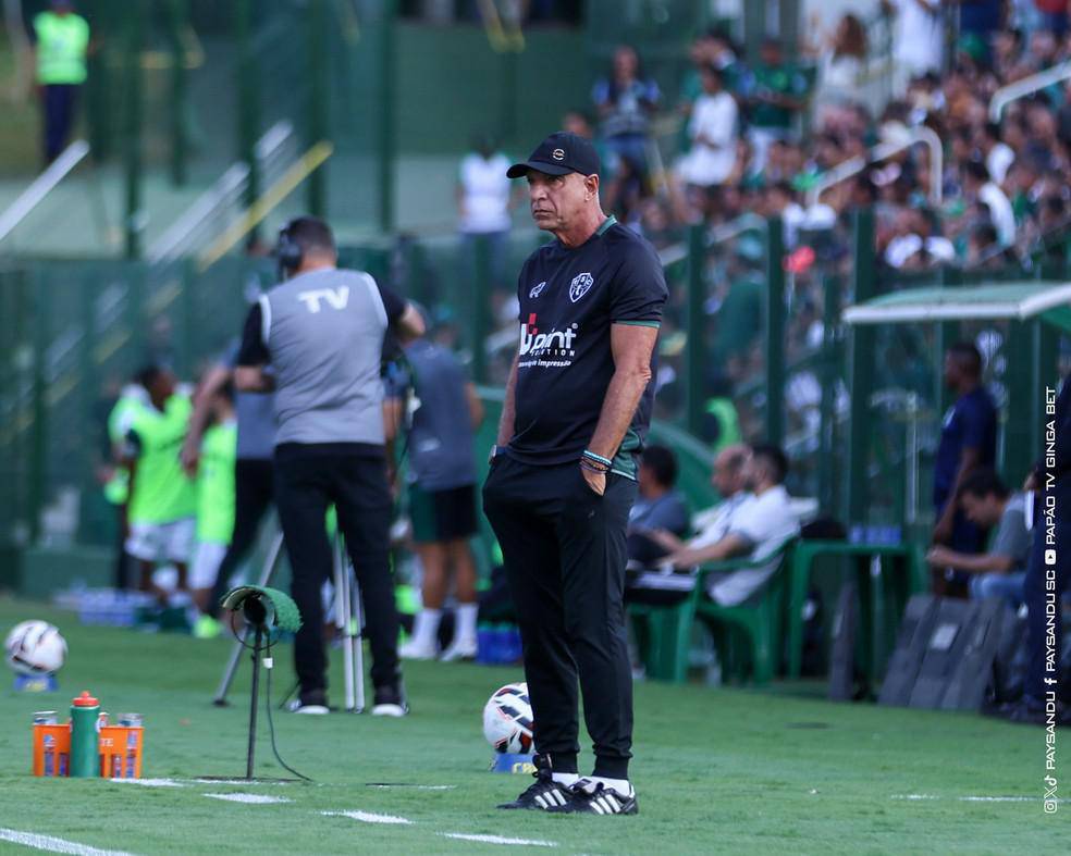 Marcio Fernandes comandando o Paysandu