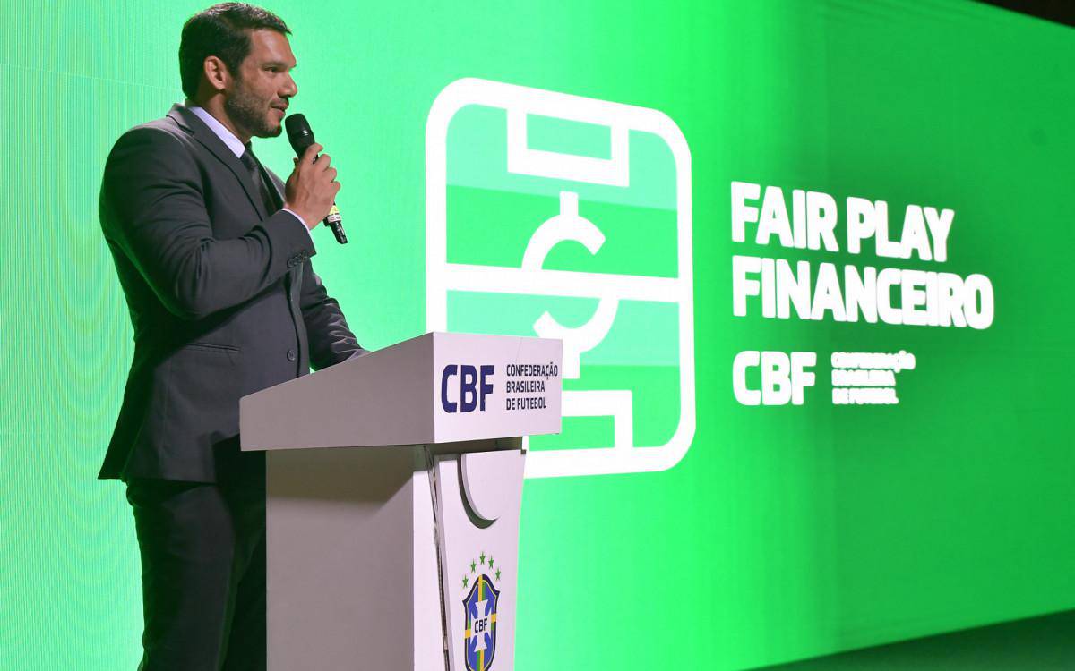 Pesidente da CBF, Samir Xaud,