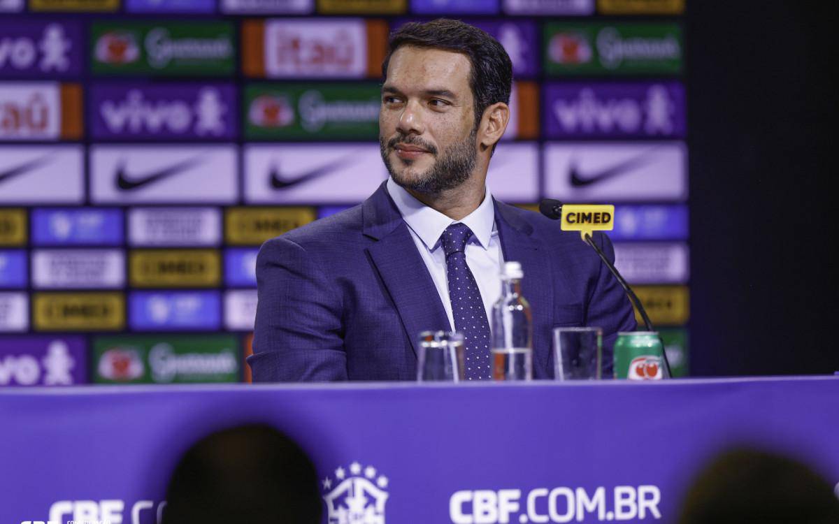 Samir Xaud e o presidente da CBF