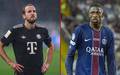 Harry Kane, do Bayern, e Dembele, do PSG. (Foto: Reproducao / Imago