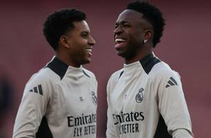 Lesão de Mastantuono favorece dupla Rodrygo e Vini Jr no Real