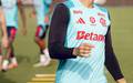 Allan em treino do Flamengo (Foto: Divulgacao / Flamengo