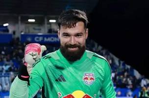 Carlos Coronel estava no New York Red Bulls, dos Estados Unidos (Foto: Divulgacao/RB)