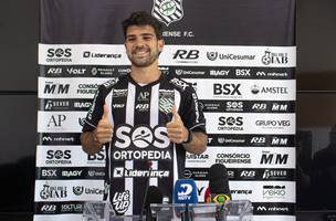 Dudu, reforco do Figueirense (Foto: Eduardo Pauli/FFC)
