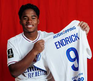 Endrick no Lyon: Recorde de visualizações no Instagram